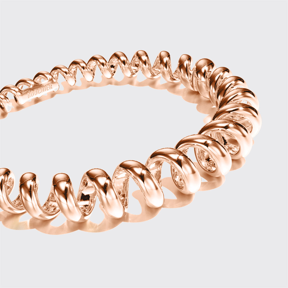 JUMBO ROSE GOLD SLINKEE BANGLE