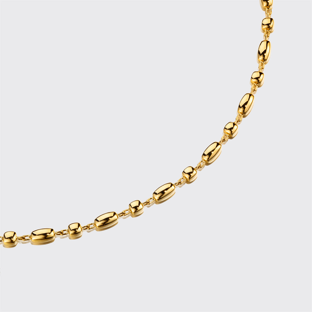 YELLOW GOLD ARCADE NECKLACE