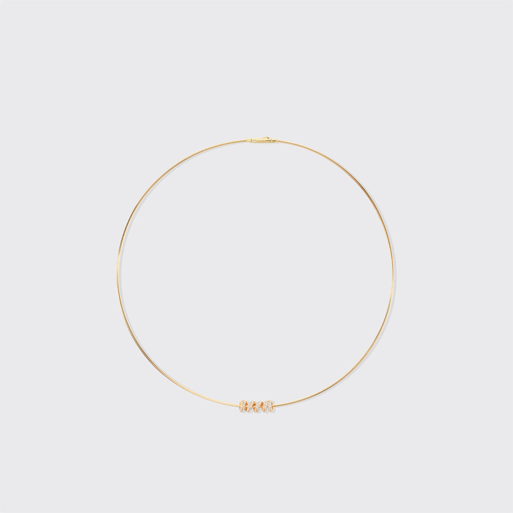 NOSTALGIA CHAIN WITH DIAMOND SLINKEE BUMPER – Boochier