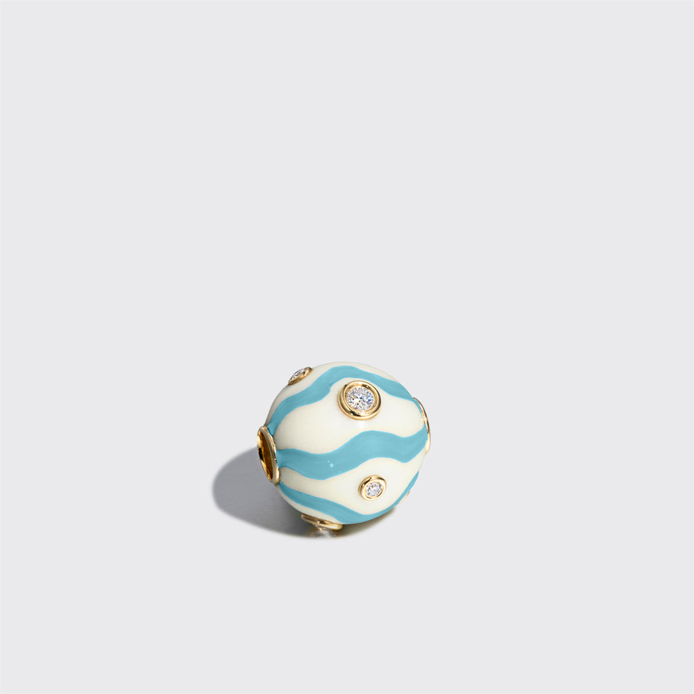 LARGE LIGHT BLUE SWIRL DIAMOND BANGERS CHARM – Boochier