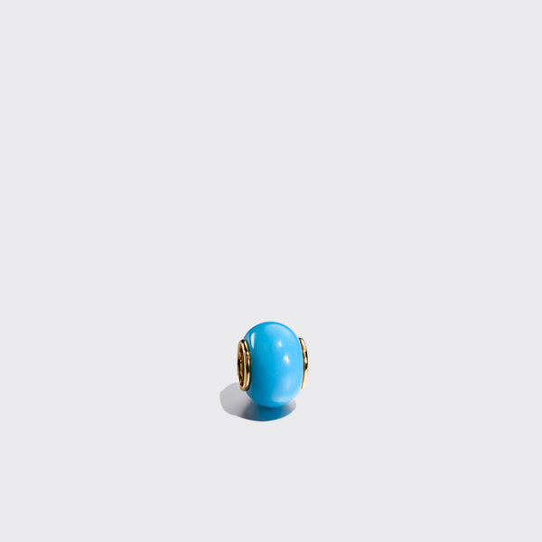 TURQUOISE SPACER CHARM